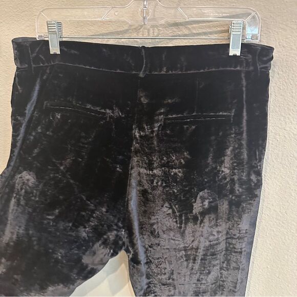 Filles a Papa | M | velvet Black Skinny Pants with Tapered Ankle - Picture 7 of 16
